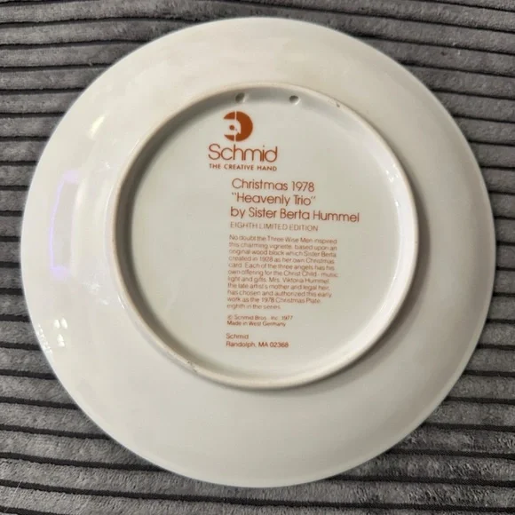 Sister Berta Hummel Plates Limited Edition | 1972, 1973, 1975, 1976, 1978, 1979 - Picture 10 of 12